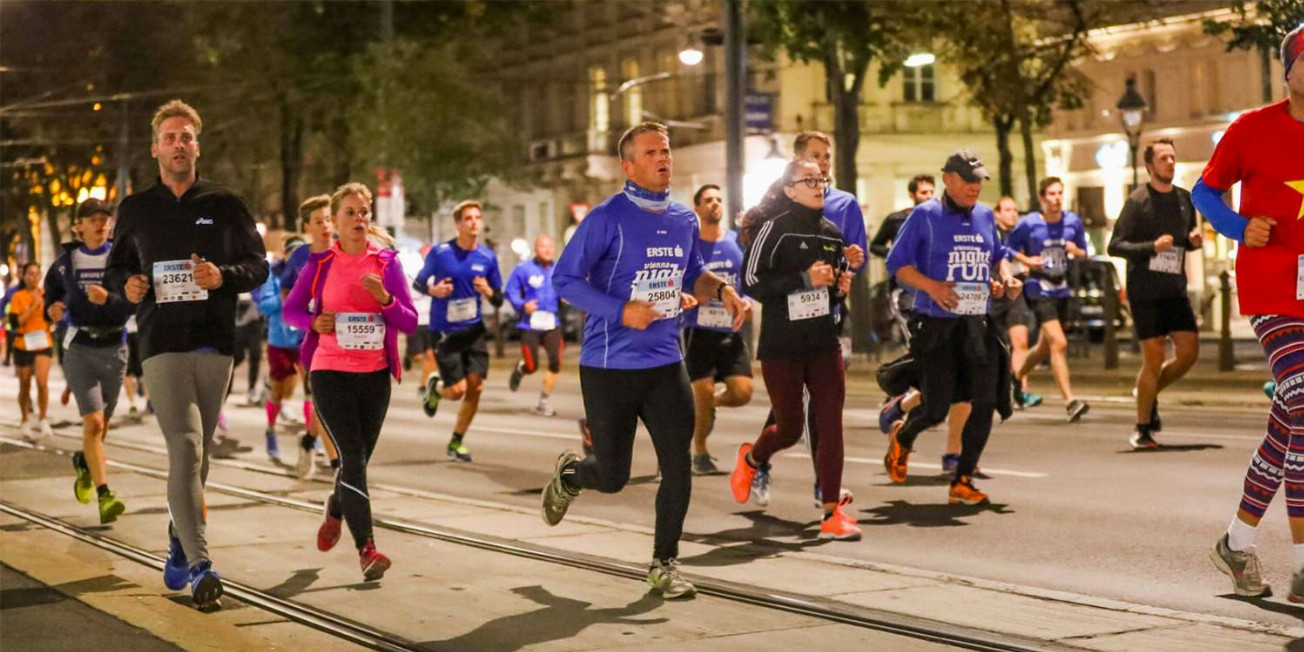 Erste Bank Vienna Night Run in Wien