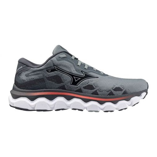 Mizuno WAVE HORIZON 7 Herren Laufschuhe grau Gr. 41