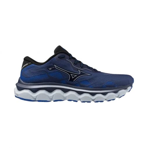 Mizuno WAVE HORIZON 7 Herren Laufschuhe blau Gr. 42