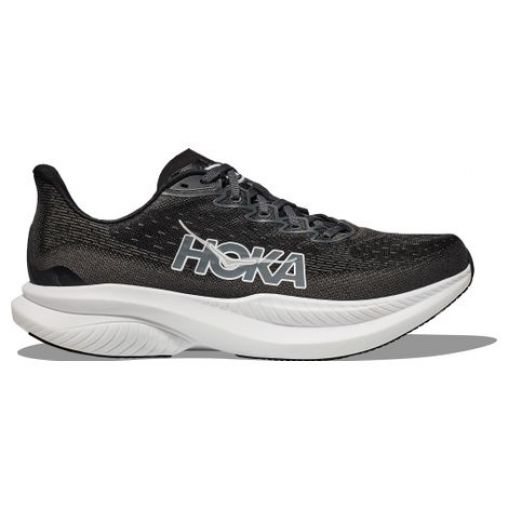 hoka one one mach 6 schwarz weis damen running schuhe