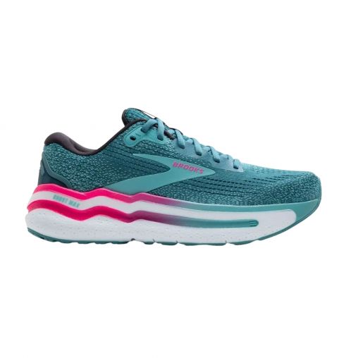 BROOKS GHOST MAX 2 Laufschuhe Damen Storm Blue/Knockout Pink/ B (normal) 43