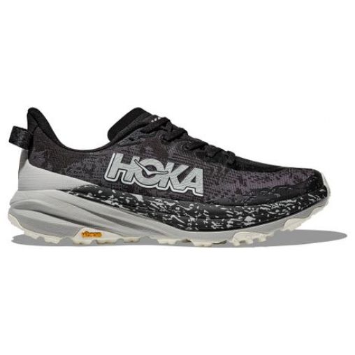 hoka speedgoat 6 trailrunning schuhe schwarz grau herren