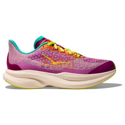 hoka mach 6 laufschuhe rosa multicolor kinder