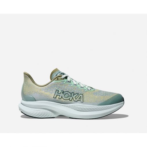 HOKA Mach 6 Schuhe in Druzy/Yuzu Größe 36 2/3 | Straße