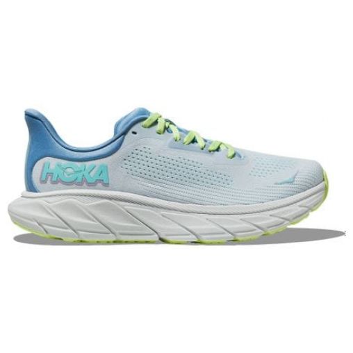 hoka one one arahi 7 laufschuhe blau grun damen