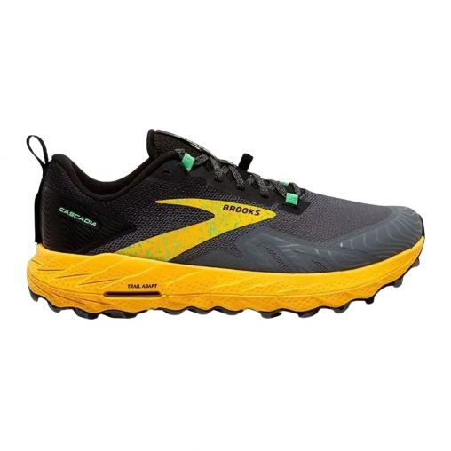 Brooks CASCADIA 17 Herren Laufschuhe gelb Gr. 41