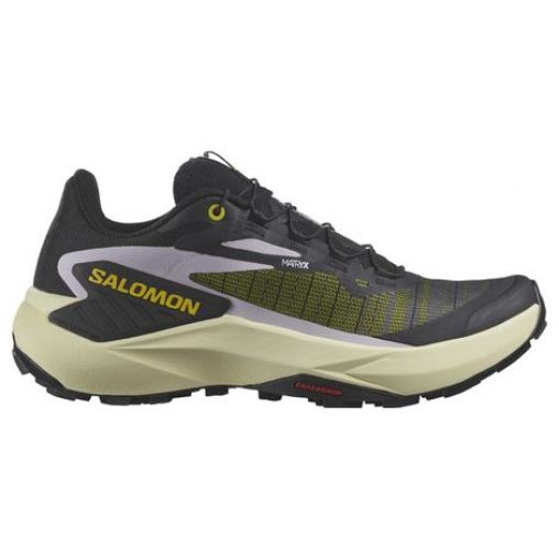 salomon genesis women s trail running schuh schwarz gelb