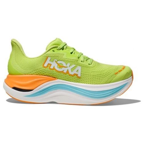 hoka skyward x running schuhe grun blau orange damen