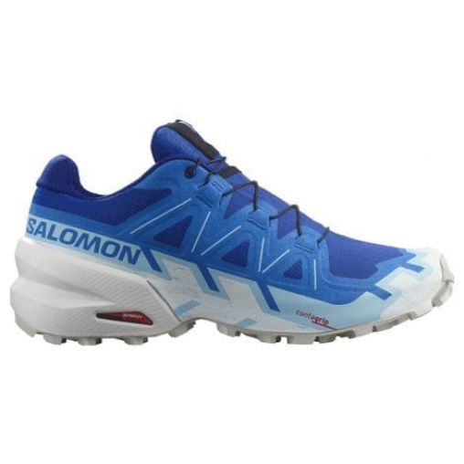 salomon speedcross 6 trailrunning schuhe blau weis