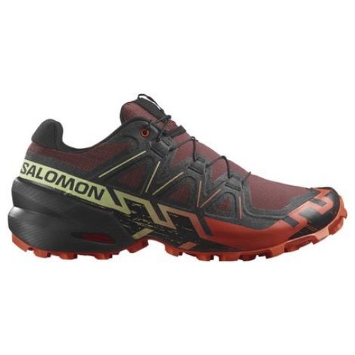 salomon speedcross 6 trailrunning schuhe rot schwarz grun