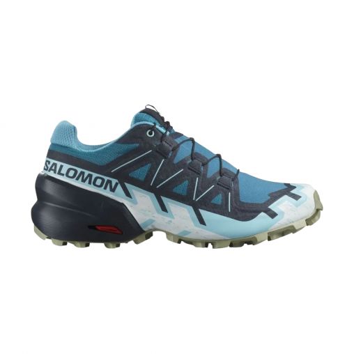 Salomon SPEEDCROSS 6 Damen Laufschuhe blau Gr. 41 1/3