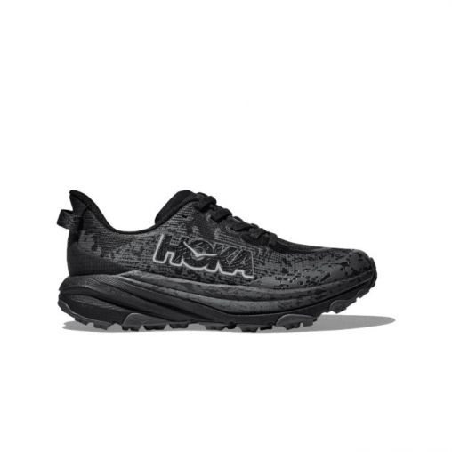 Hoka Speedgoat 6 Kinder Laufschuhe Gr. 39⅓ Schwarz - Hochwertige Trailrunning-Schuhe