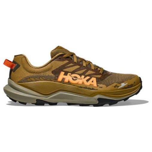 hoka torrent 4 trailrunning schuhe braun orange herren