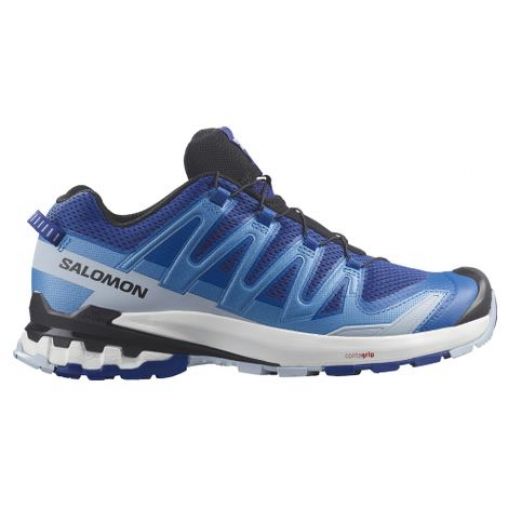 salomon xa pro 3d v9  p trailrunning schuhe  p blau weis