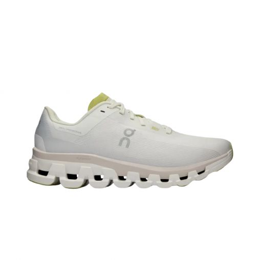 On CLOUDFLOW 4 Damen Laufschuhe white | sand Gr. 40,5