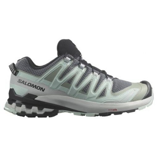 salomon xa pro 3d v9 damen trailrunning schuhegrau blau